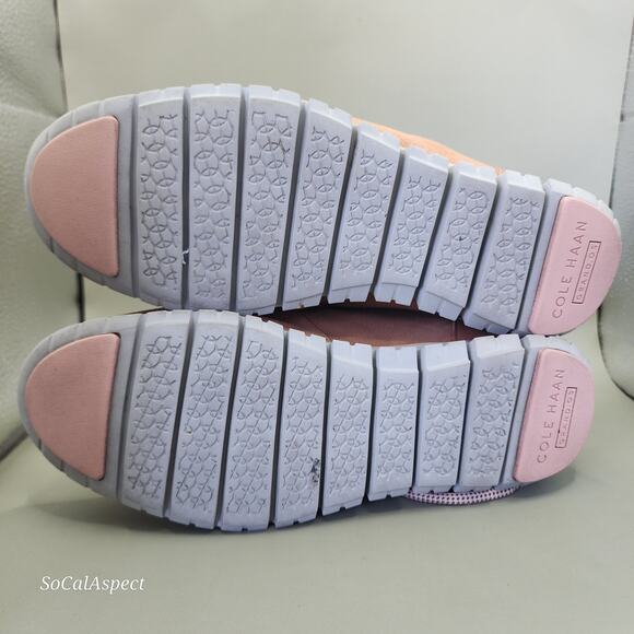 Cole Haan Zero Grand Women's Hiker Boots Size 8.5b Leather Rose Pink W14073 - Picture 6 of 7